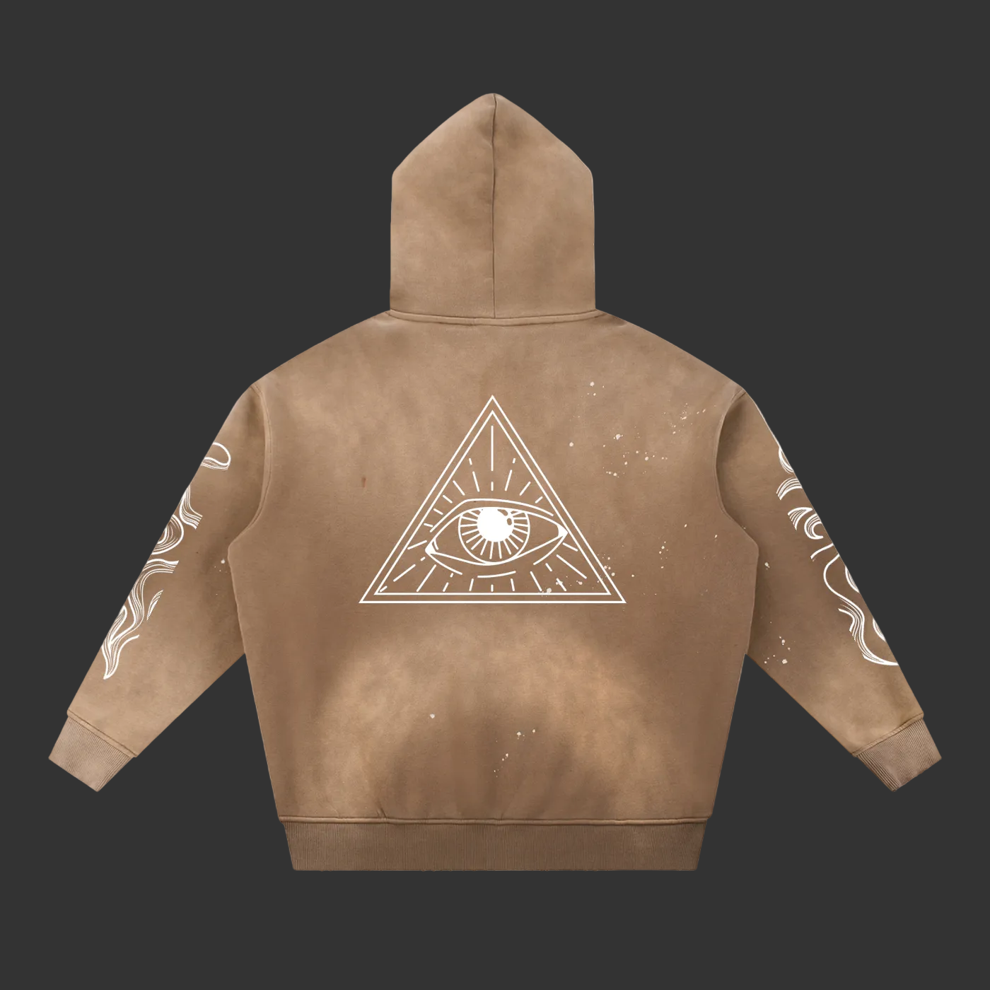 Smoked Out Washed Fleece Hoodie