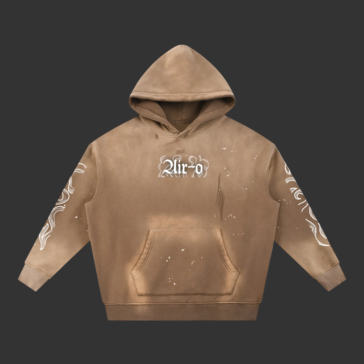 Smoked Out Washed Fleece Hoodie